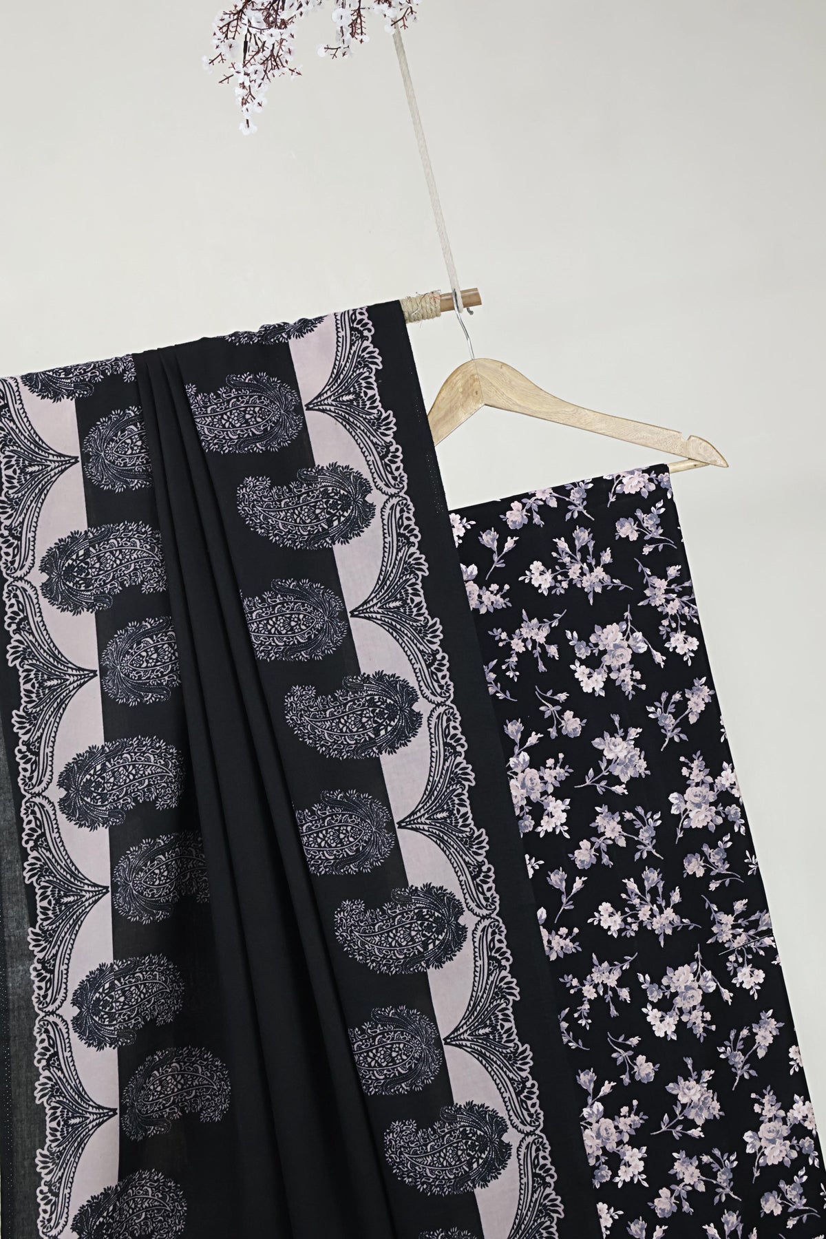 3Piece –  Printed Marina with Wool Shawl  MR3P73