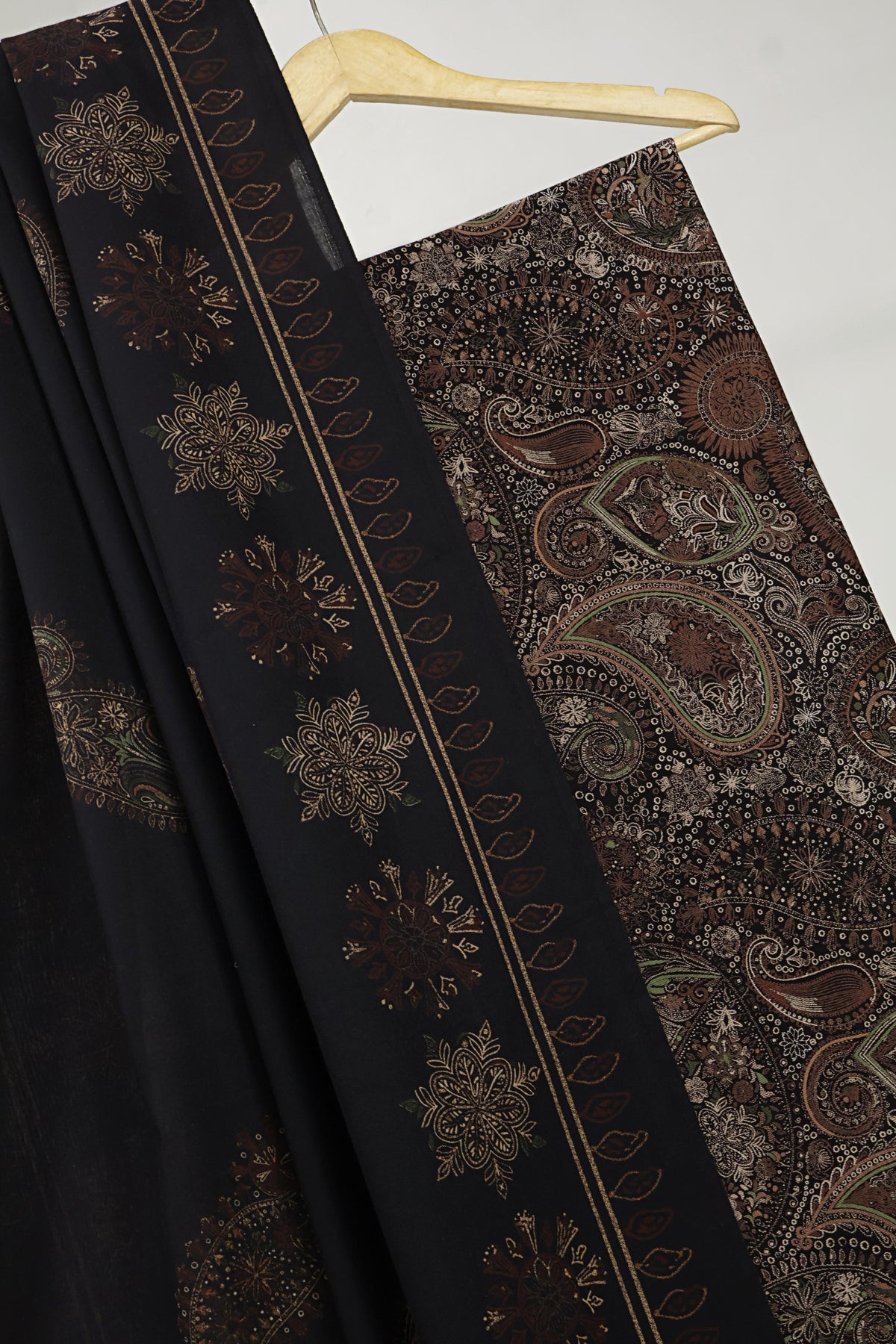 3Piece –  Printed Marina with Wool Shawl  MR3P72