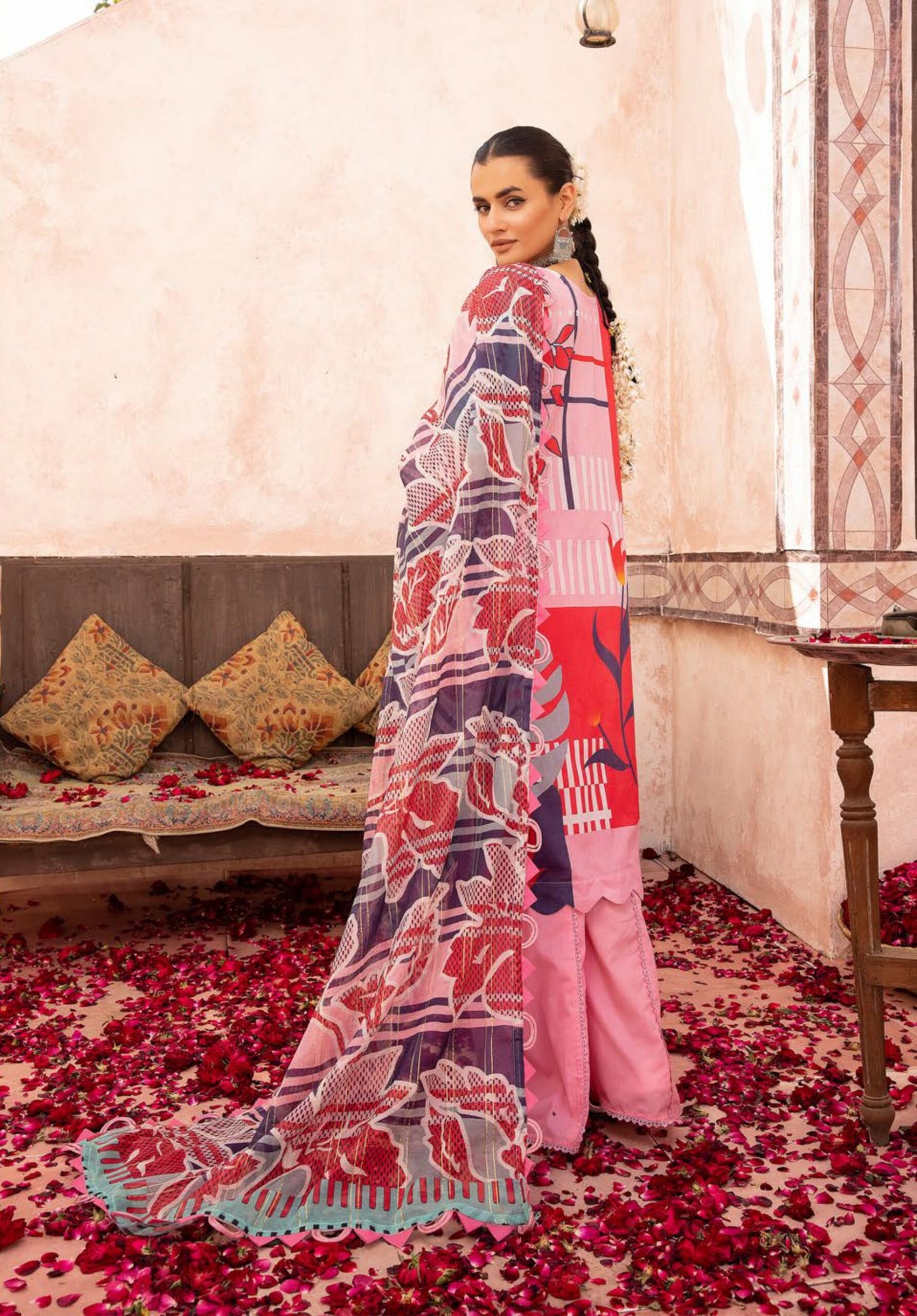 3Piece - Printed Lawn Suit POP ART  GJPA2402A33