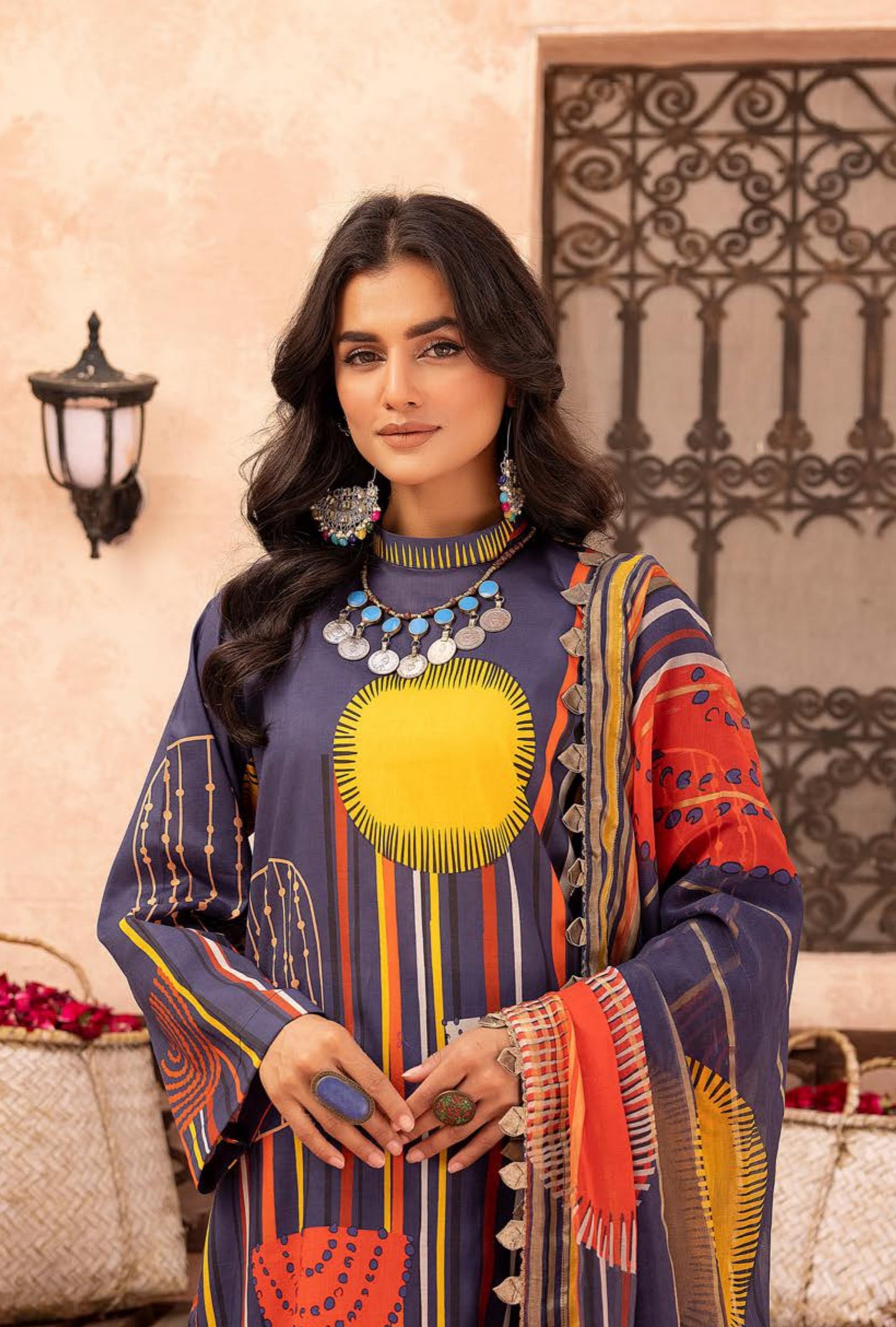 3Piece - Printed Lawn Suit POP ART  GJPA2402A24