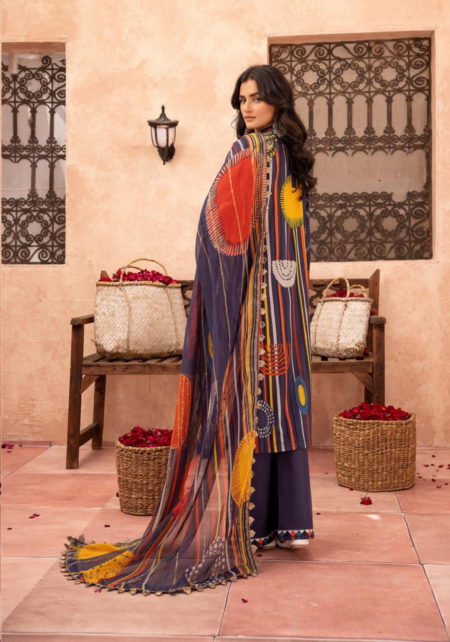 3Piece - Printed Lawn Suit POP ART  GJPA2402A24