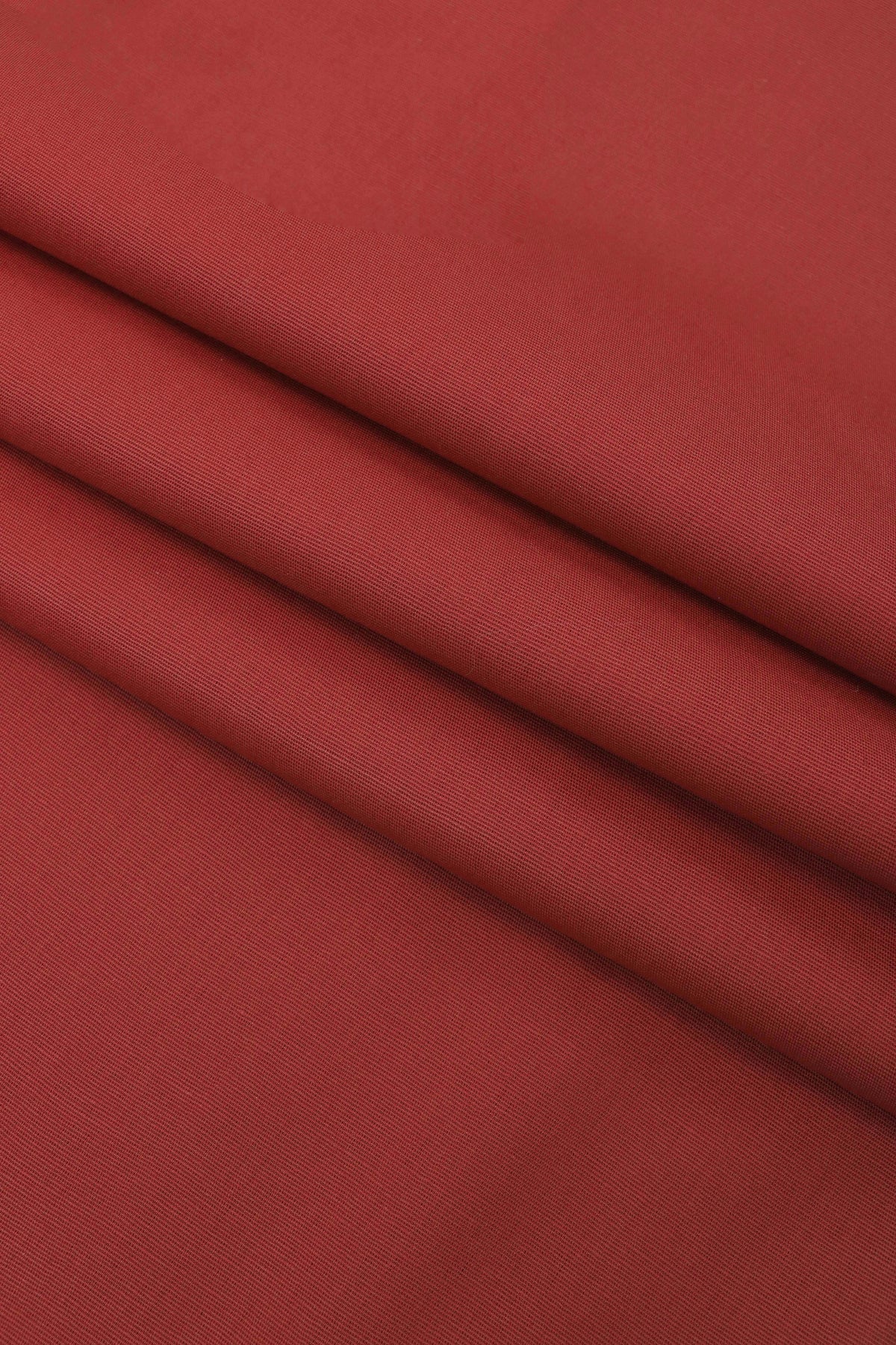 Plain Khaddar Ruby Red - Shirt Piece