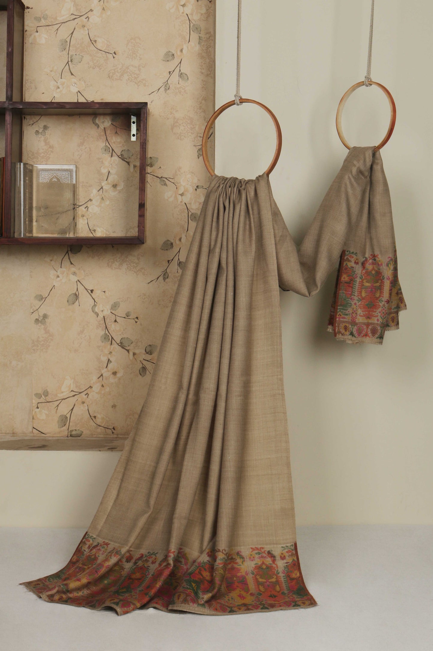 Kani Palo Pashmina Dark Skin Shawl 3186