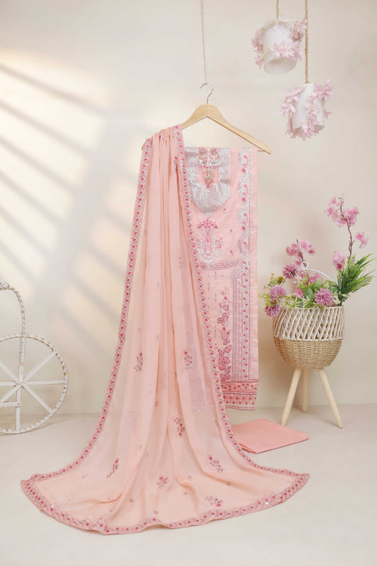 Luxury Lawn Embroidered Suit V521A