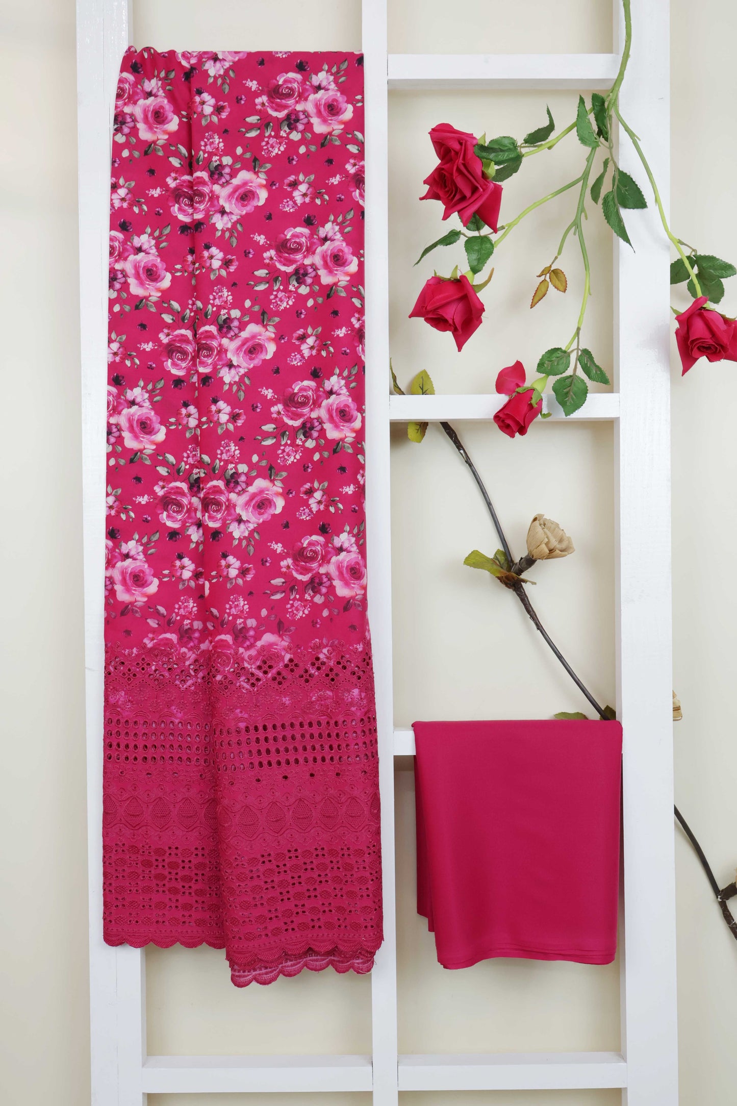 2Pc-Printed Lawn J2PE10