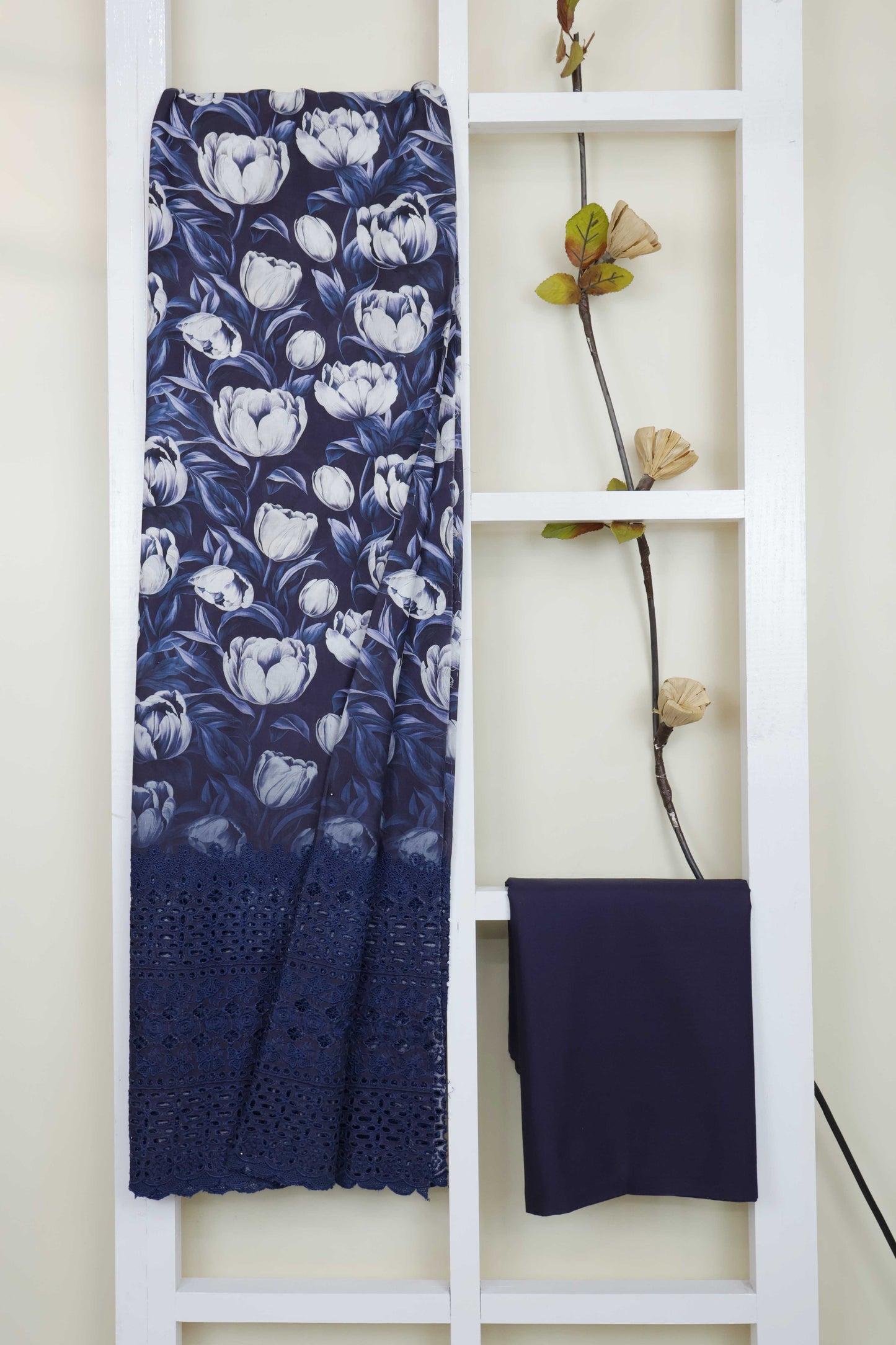 2Pc-Printed Lawn J2PE04