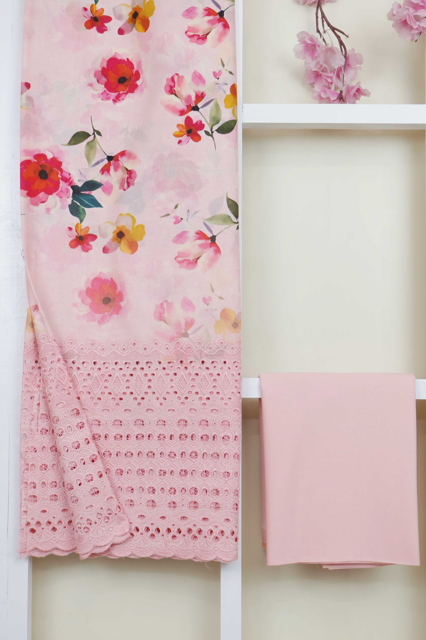 2Pc-Printed Lawn J2PE01