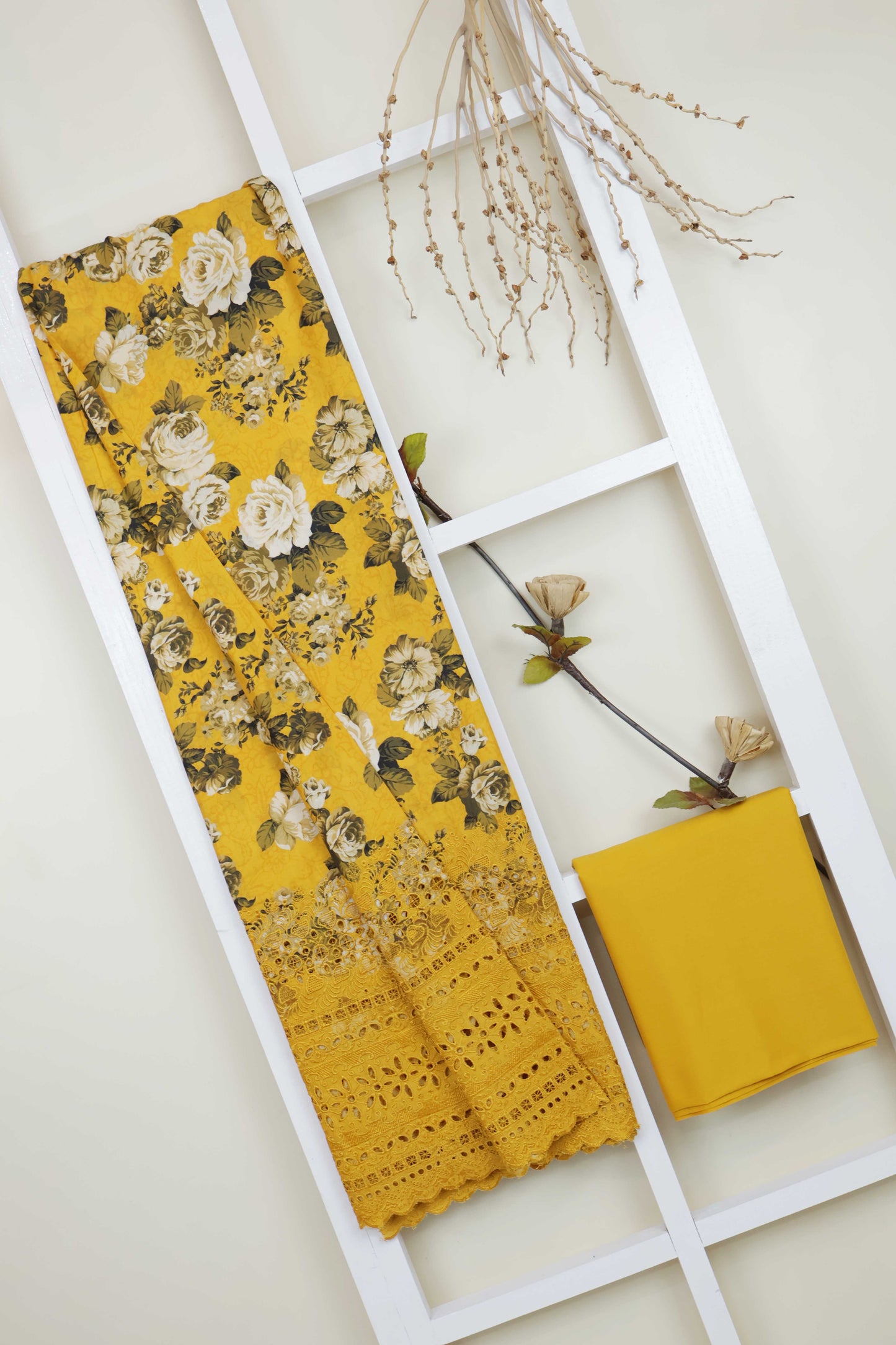 2Pc-Printed Lawn J2PE05