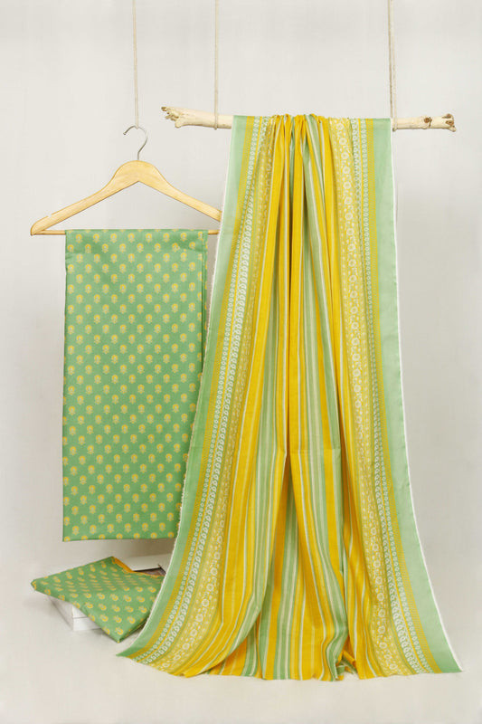 3Piece - Superior Printed Lawn Suit  BS2427