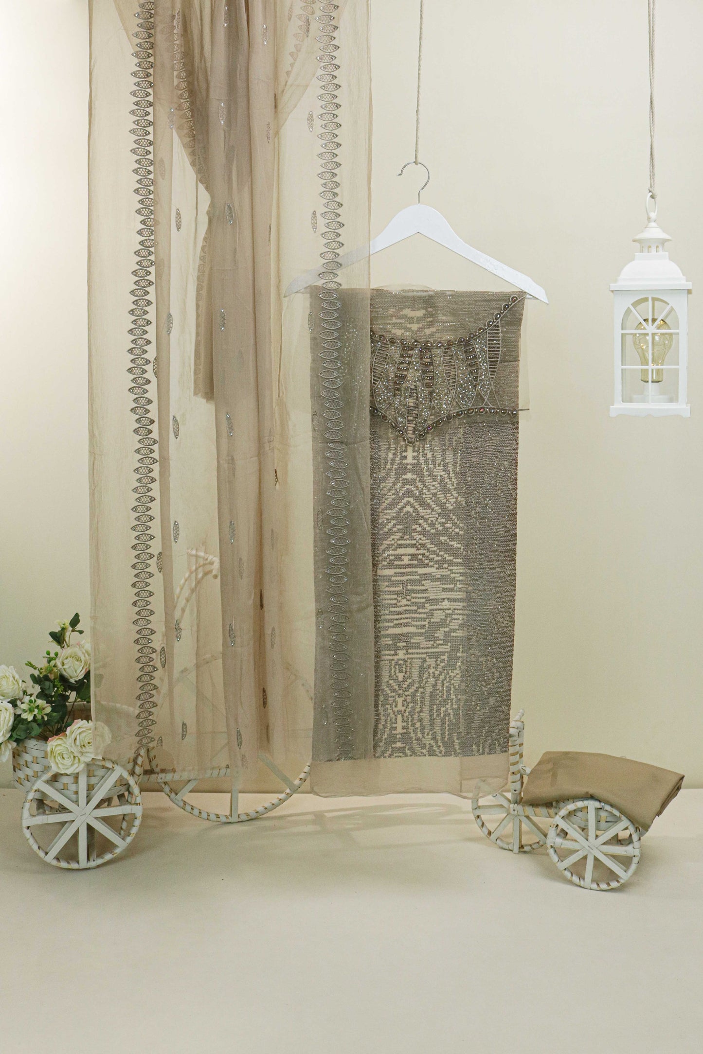 Luxury Chiffon Embroidered suit LUCH05