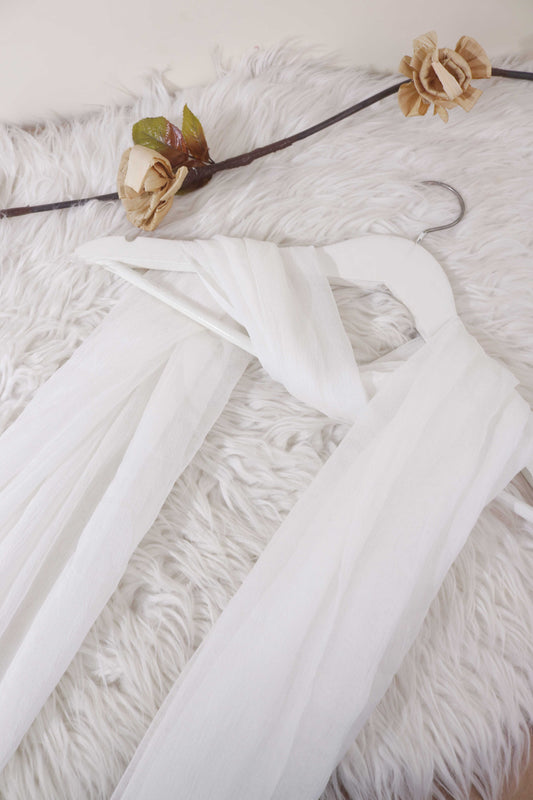 Bamber Chiffon Duppata Dyeable CD02