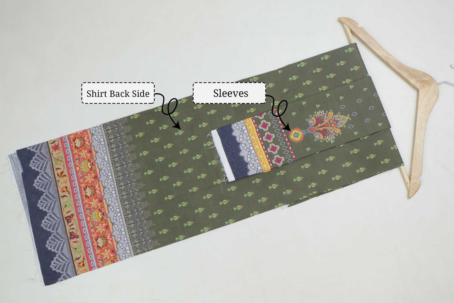 3Piece - Superior Printed Lawn Suit Carnation CR20