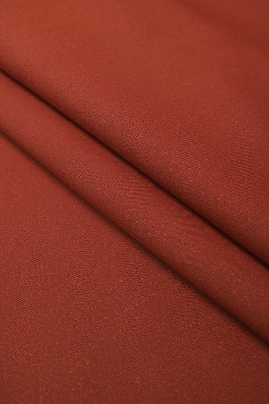 Rice Karandi Deep Rust - Shirt Piece