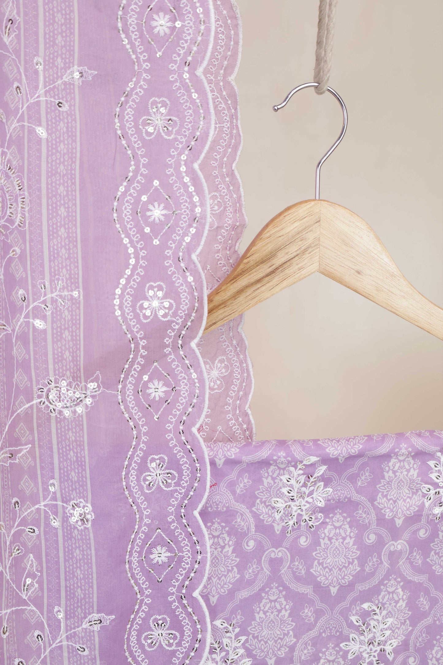 3piece-Luxury Lawn Embroidered Suit ELBS03