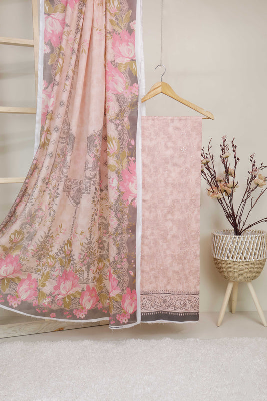 3-Piece Lawn Embroidered Suit V1D03