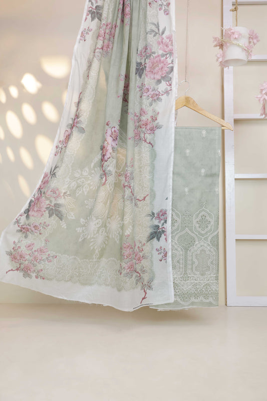 3-Piece Lawn Embroidered Suit V4D05