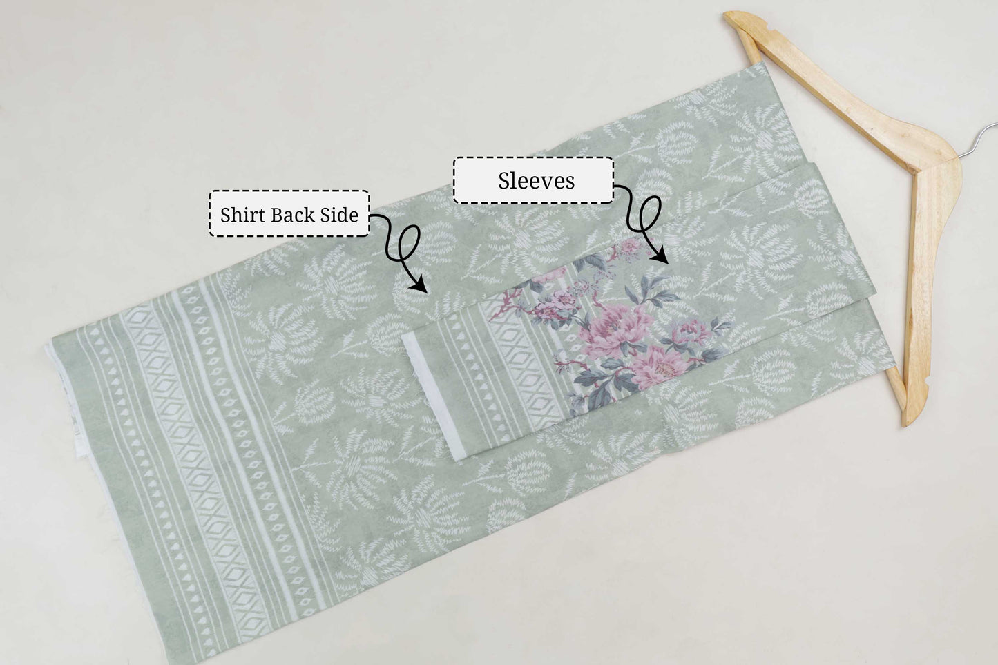 3-Piece Lawn Embroidered Suit V4D05