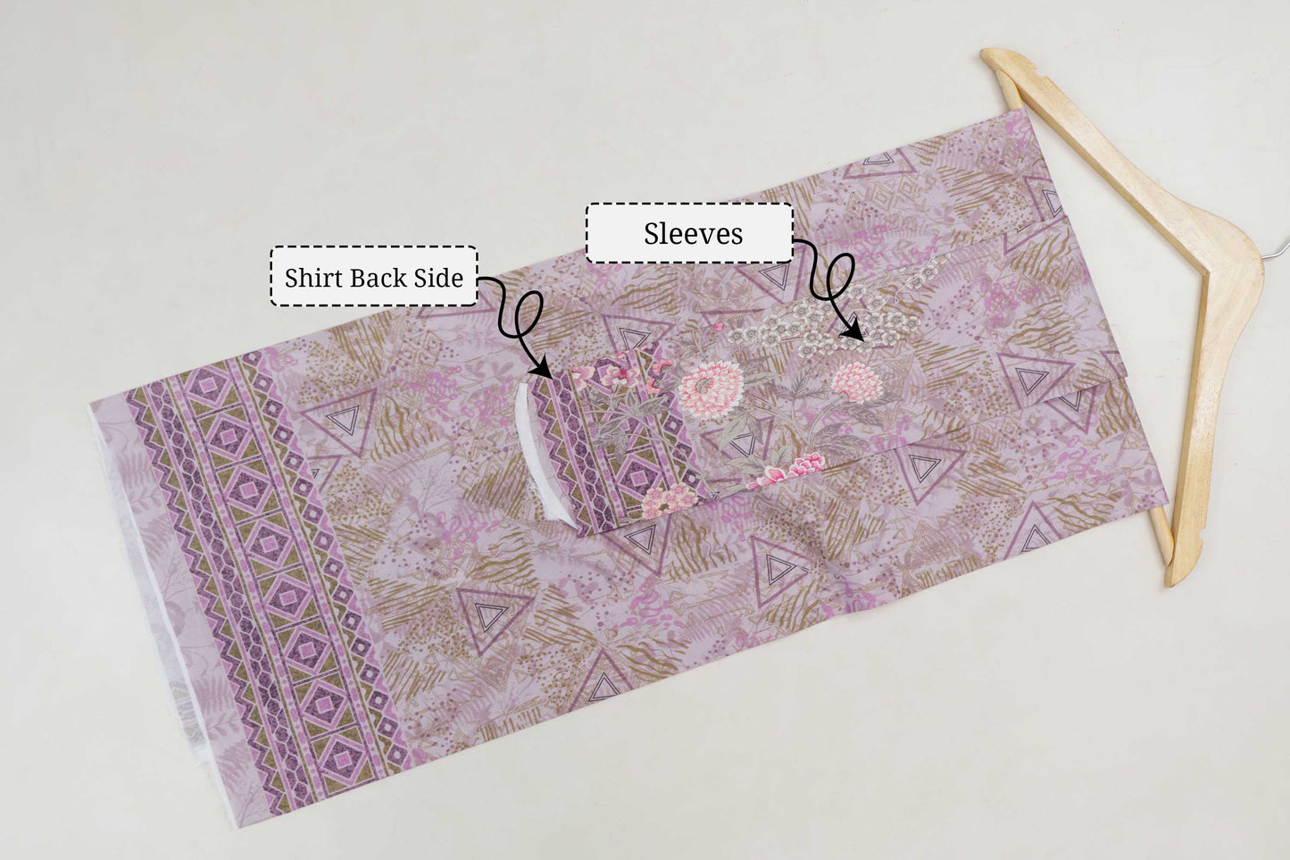 3-Piece Lawn Embroidered Suit V4D04