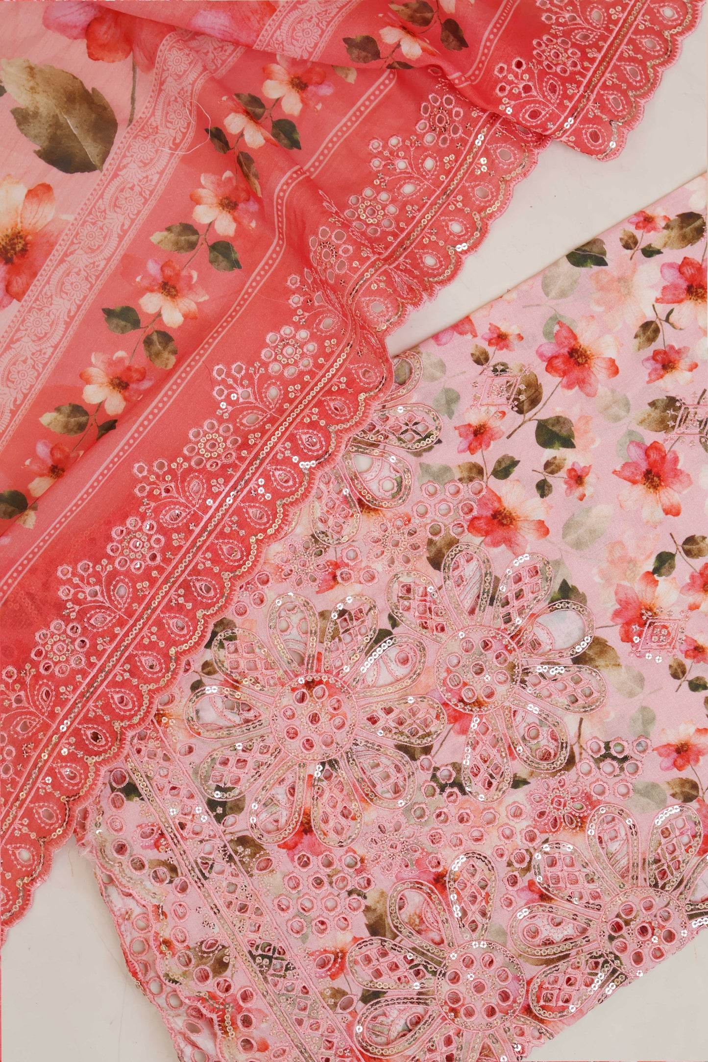 Luxury Lawn Embroidered Suit ELBS14