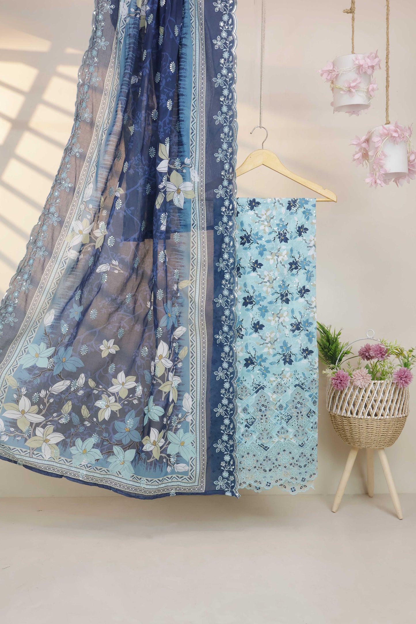 Luxury Lawn Embroidered Suit ELBS11