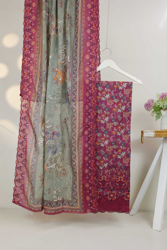 Luxury Lawn Embroidered Suit ELBS17