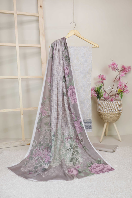 3-Piece Lawn Embroidered Suit V1D02