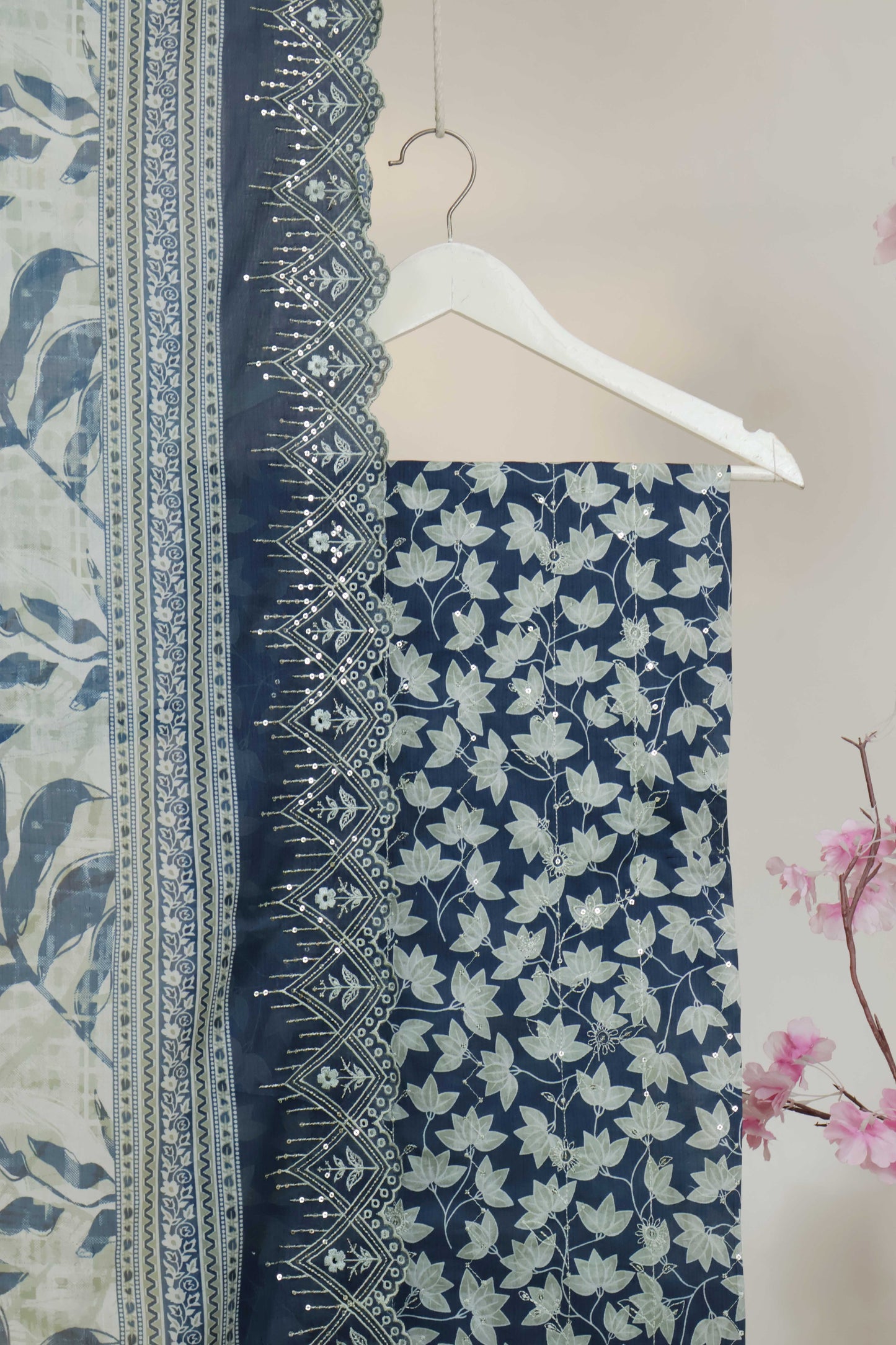 Luxury Lawn Embroidered Suit ELBS27