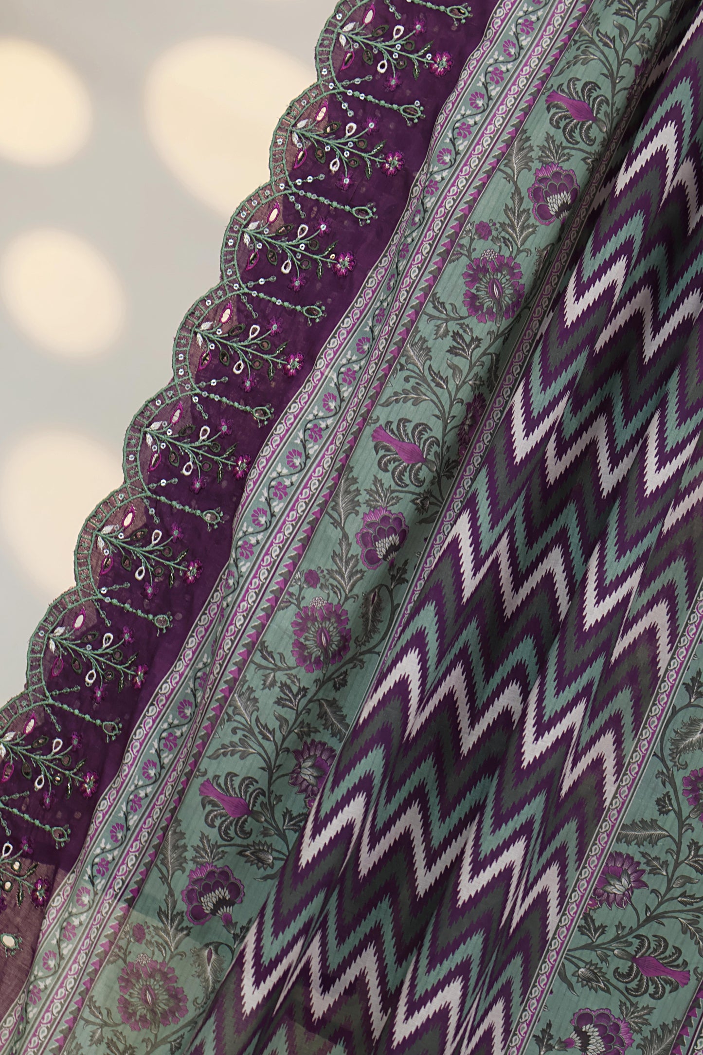 Luxury Lawn Embroidered Suit ELBS37