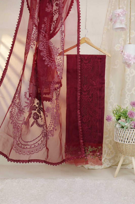 Luxury Lawn Embroidered Suit ELFA04
