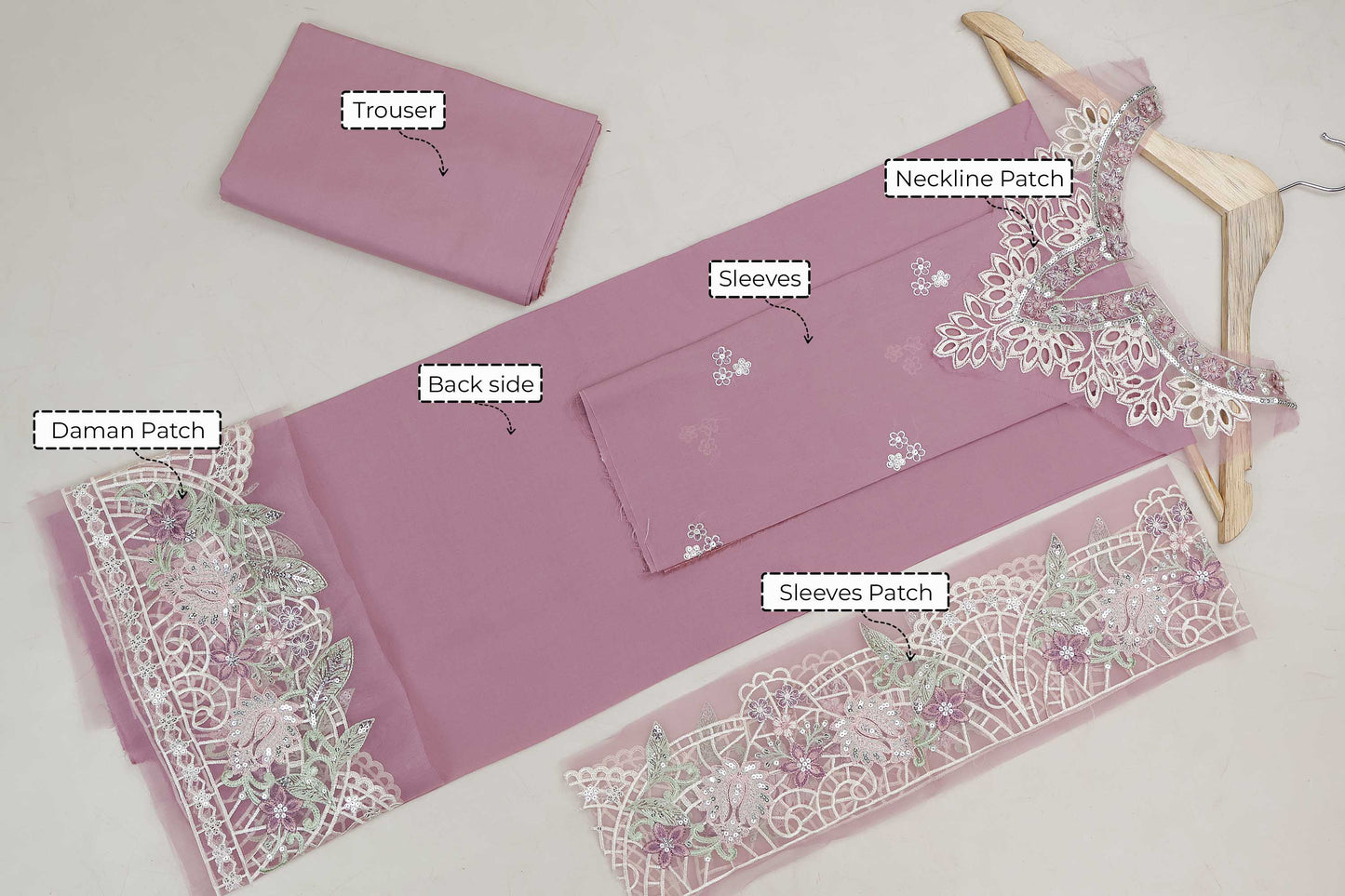 Luxury Lawn Embroidered Suit ELHA17