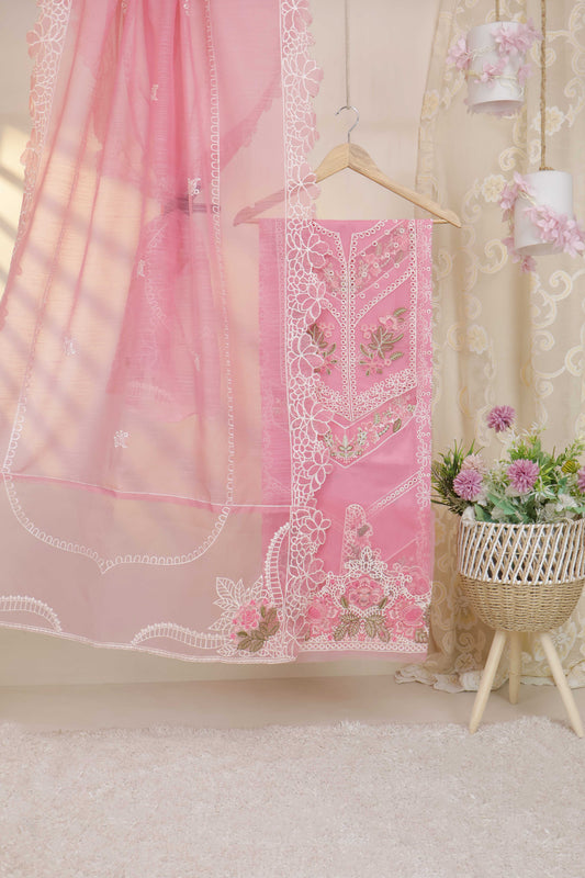 Luxury Lawn Embroidered Suit ELKC01
