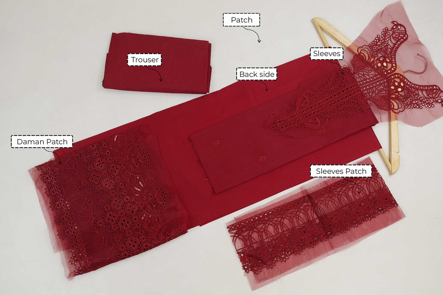 Luxury Lawn Embroidered Suit ELHA19