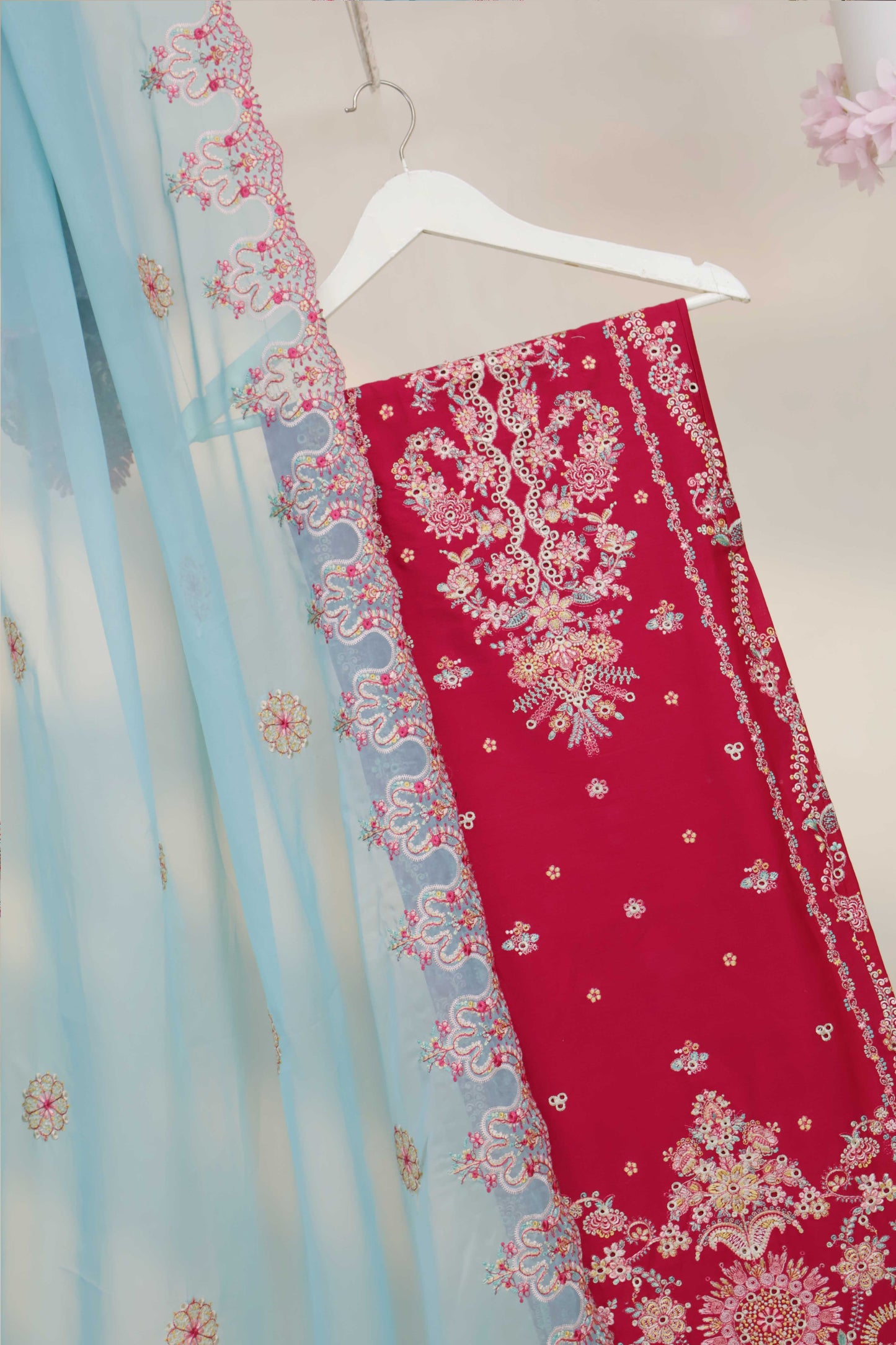 Luxury Lawn Embroidered Suit ELHA25