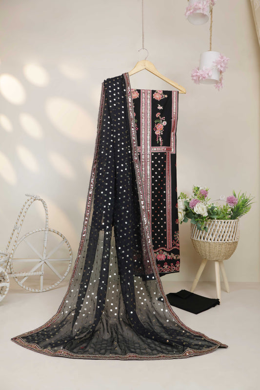 Luxury Lawn Embroidered Suit ELHA23