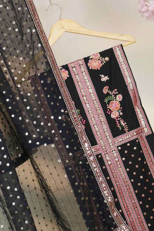 Luxury Lawn Embroidered Suit ELHA23