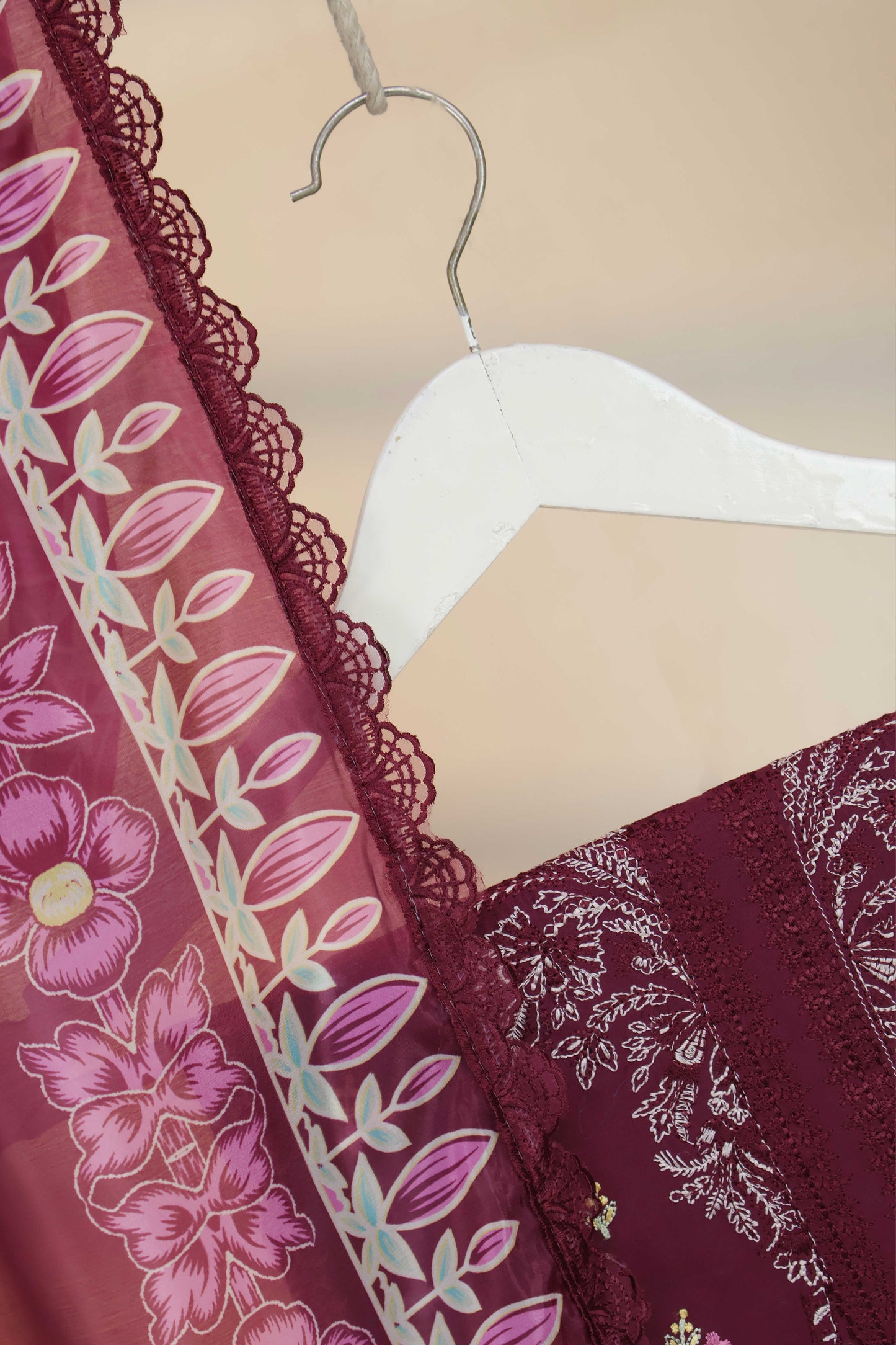 Luxury Lawn Embroidered Suit ELHA45