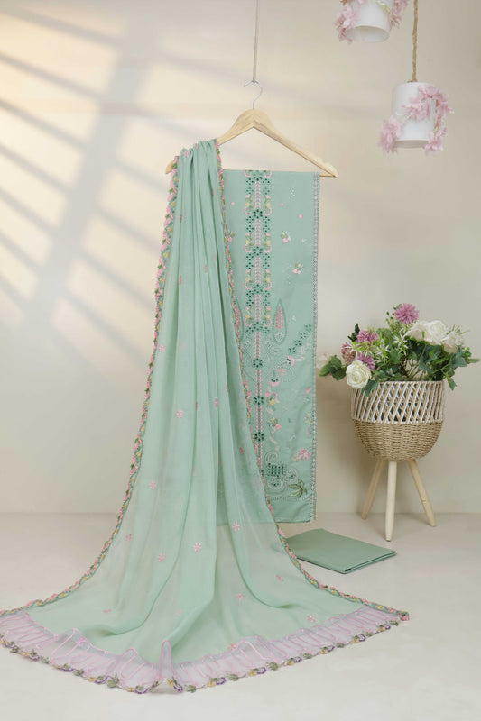Luxury Lawn Embroidered Suit ELHA42