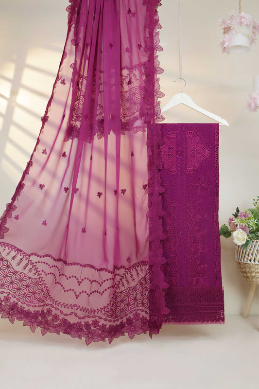 Luxury Lawn Embroidered Suit ELHA07