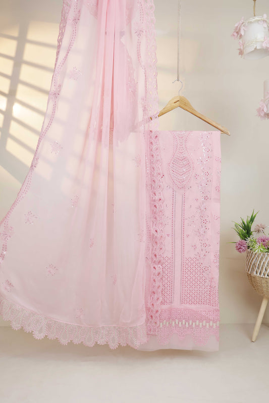 Luxury Lawn Embroidered Suit ELHA47