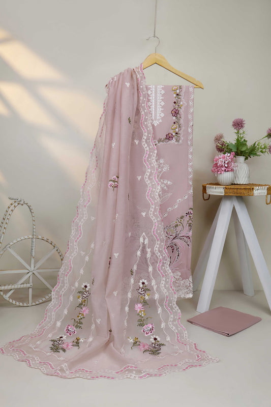 Luxury Lawn Embroidered Suit ELHA54