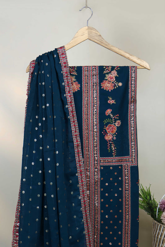 Luxury Lawn Embroidered Suit ELHA56