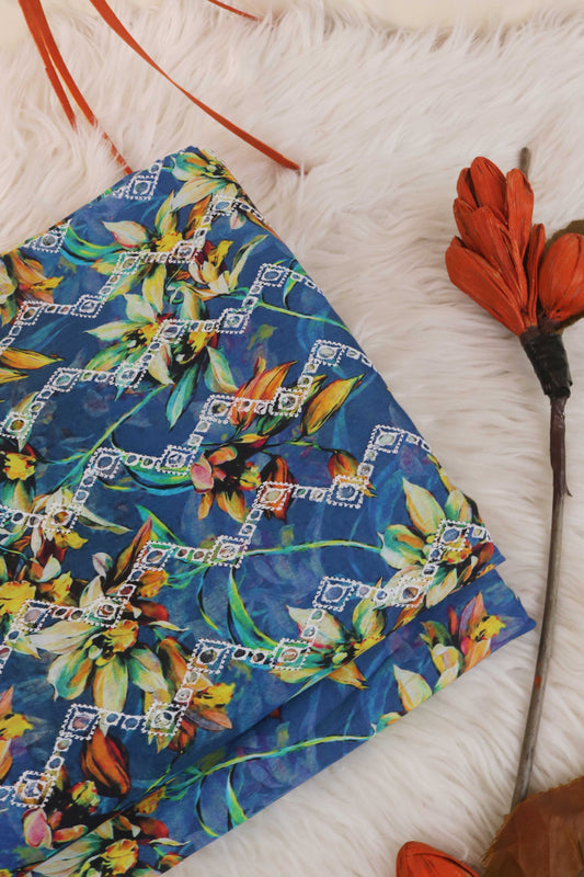 2Piece – Printed Embroidered Lawn L2PE11