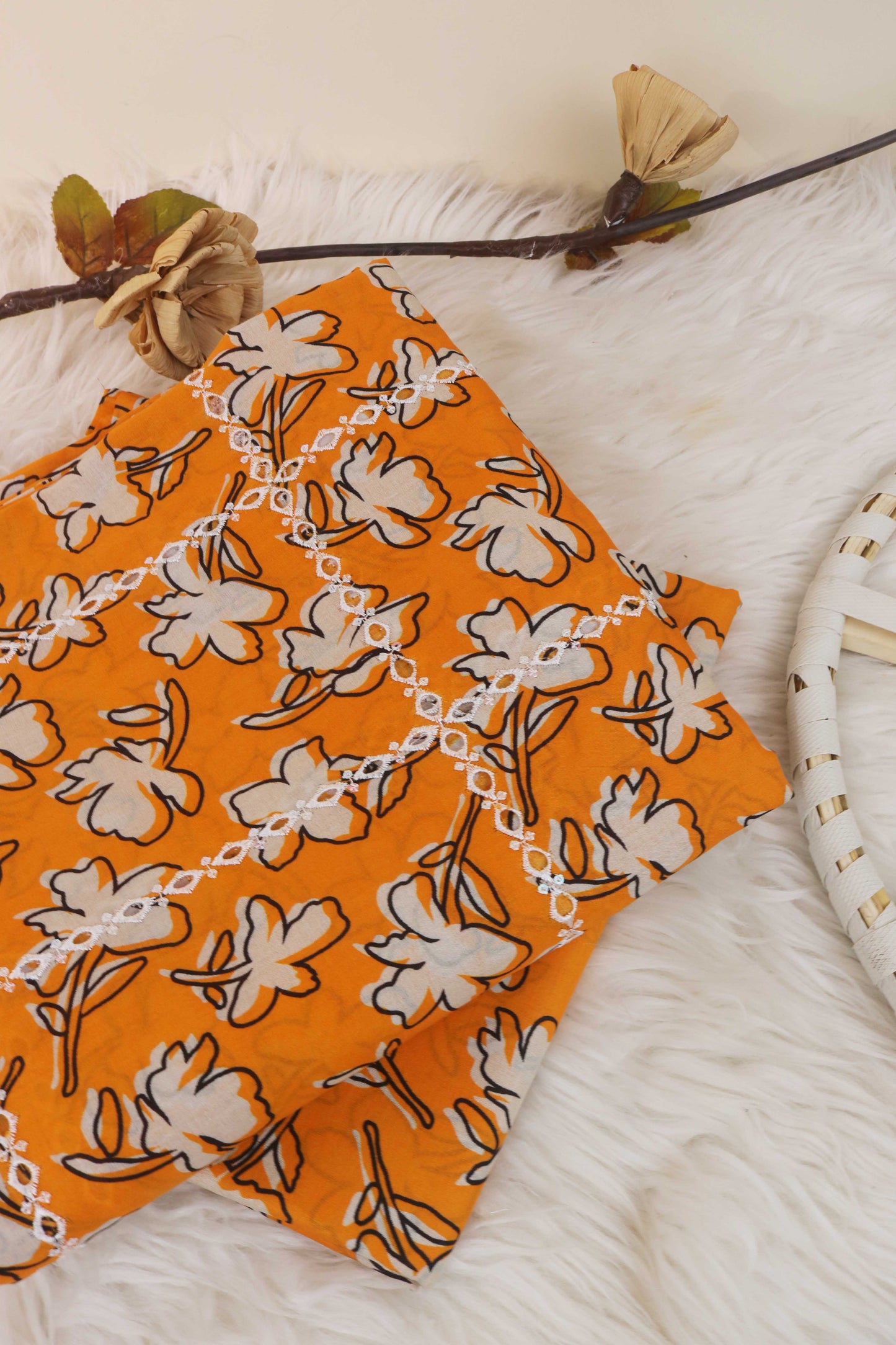 2Piece – Printed Embroidered Lawn L2PE12