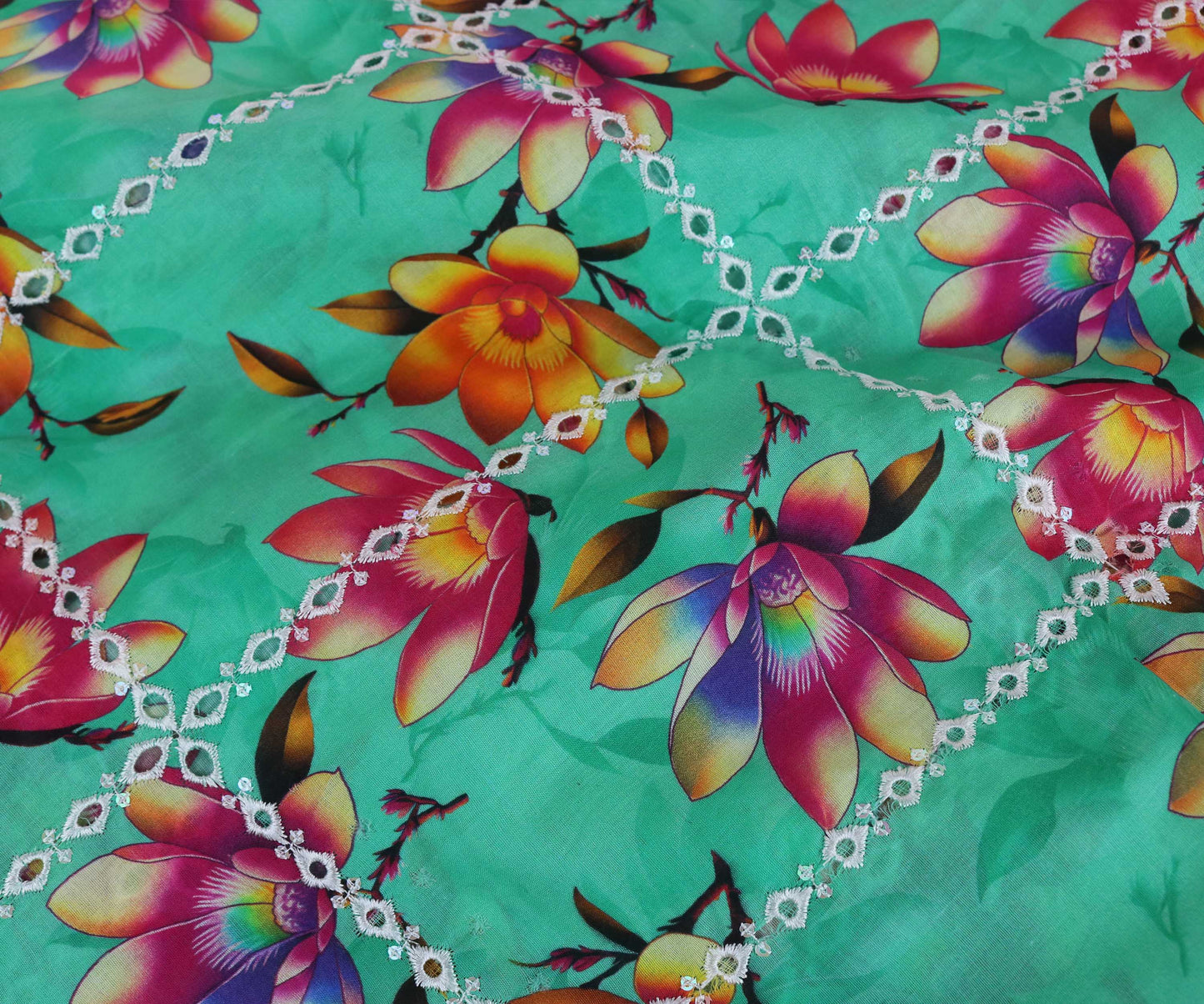 2Piece – Printed Embroidered Lawn L2PE42