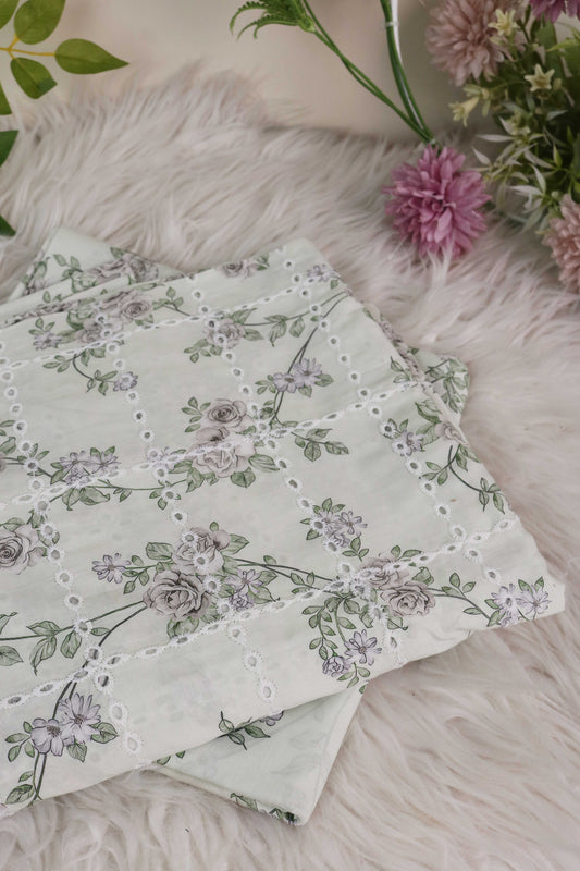 2Piece – Printed Embroidered Lawn L2PE202