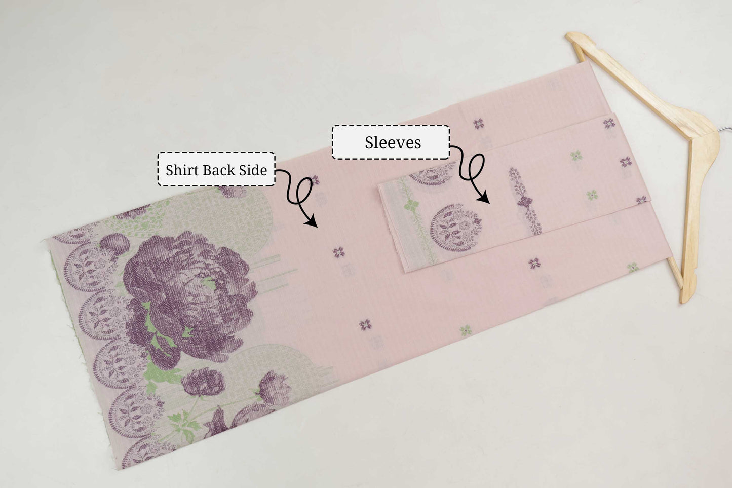 Lawn Jacquard Suit V5D06