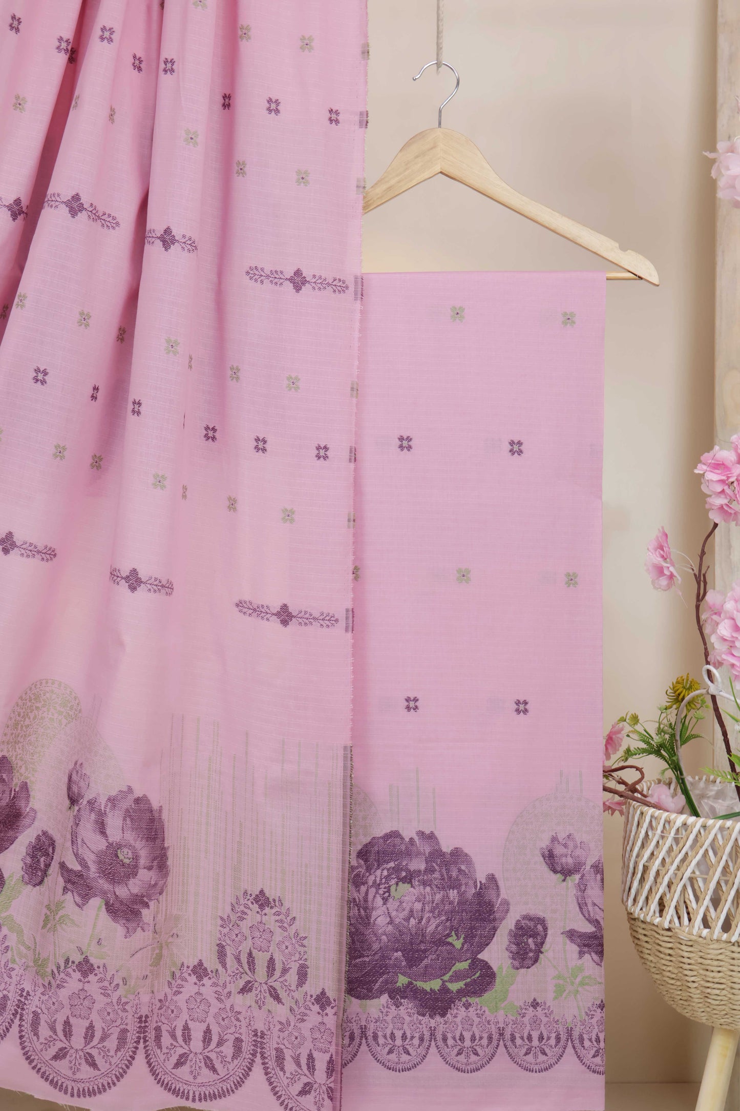 Lawn Jacquard Suit V5D04