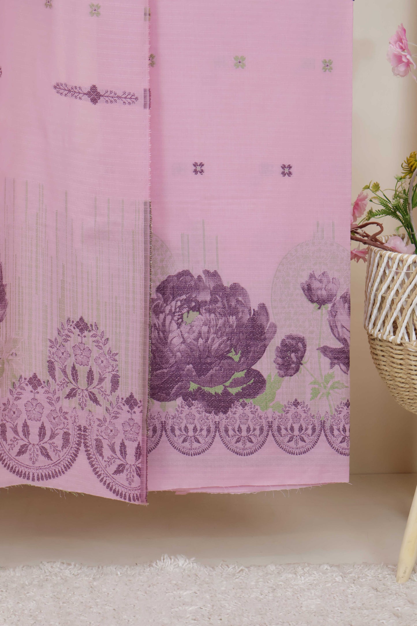 Lawn Jacquard Suit V5D04