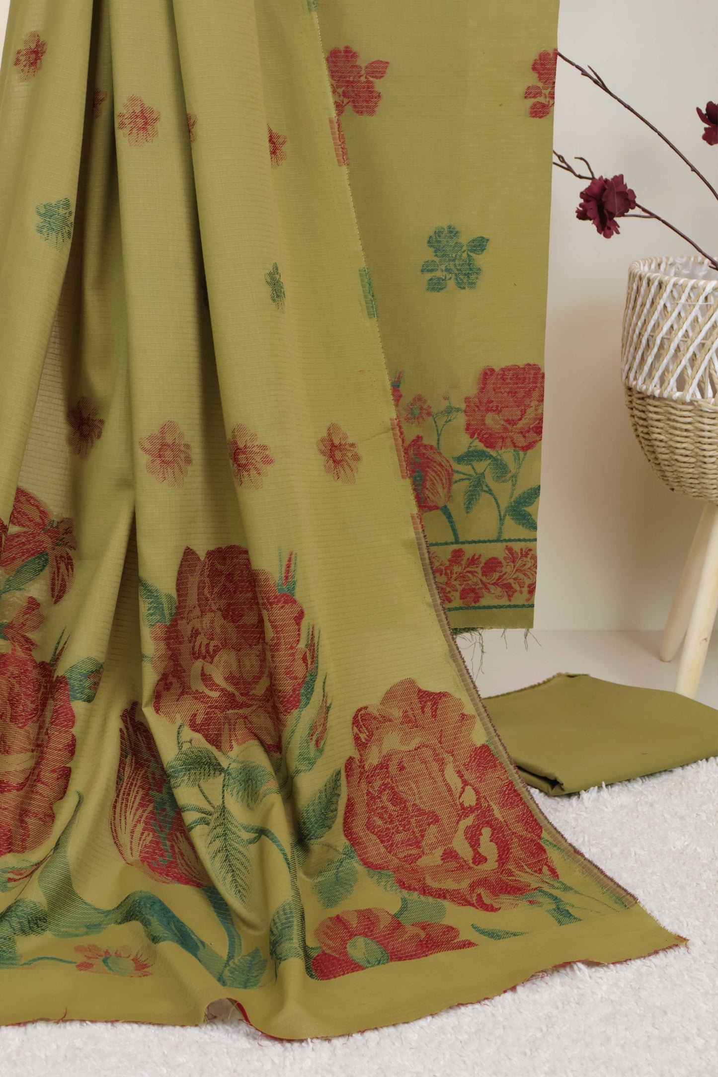 Lawn Jacquard Suit L3PHA10