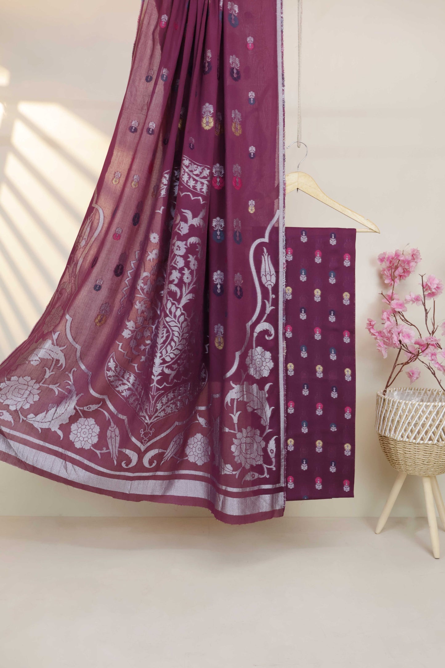 3Piece-Lawn Banarsi Jacquard Suit V5WR18